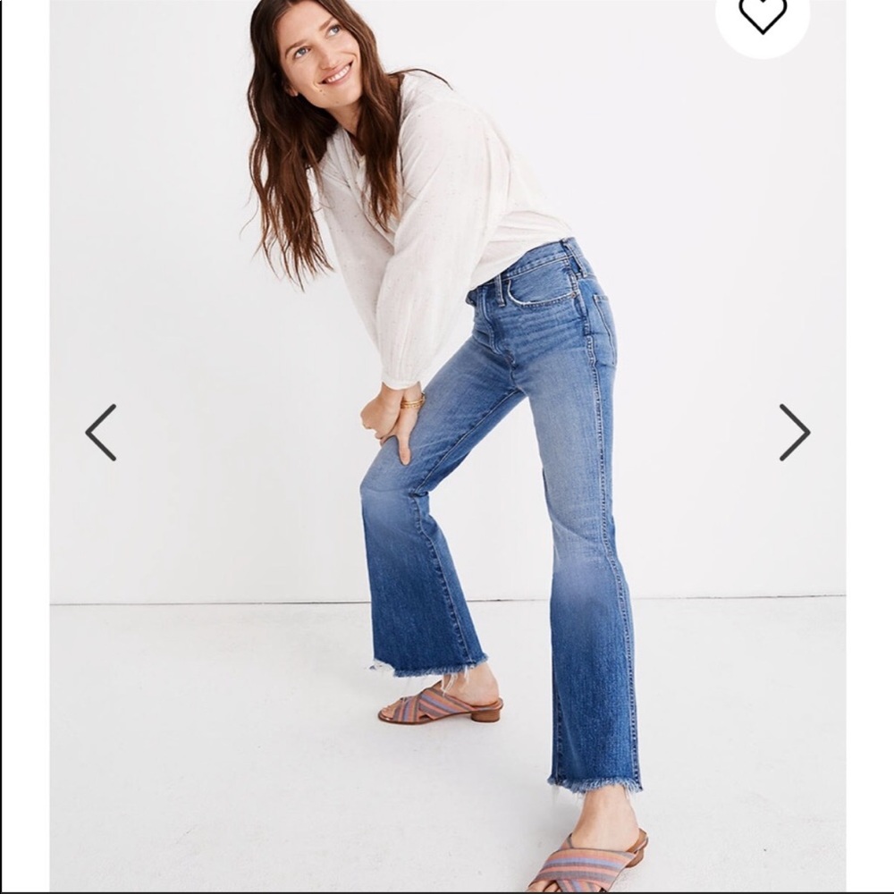 Madewell Rigid Flare Jeans